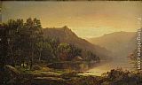 New England Mountain Lake at Sunrise by William Louis Sonntag